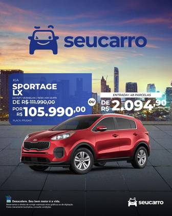 KIA SPORTAGE 2.0 LX 4X2 16V FLEX 4P AUTOMÁTICO